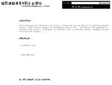 Tablet Screenshot of gergosnet.com